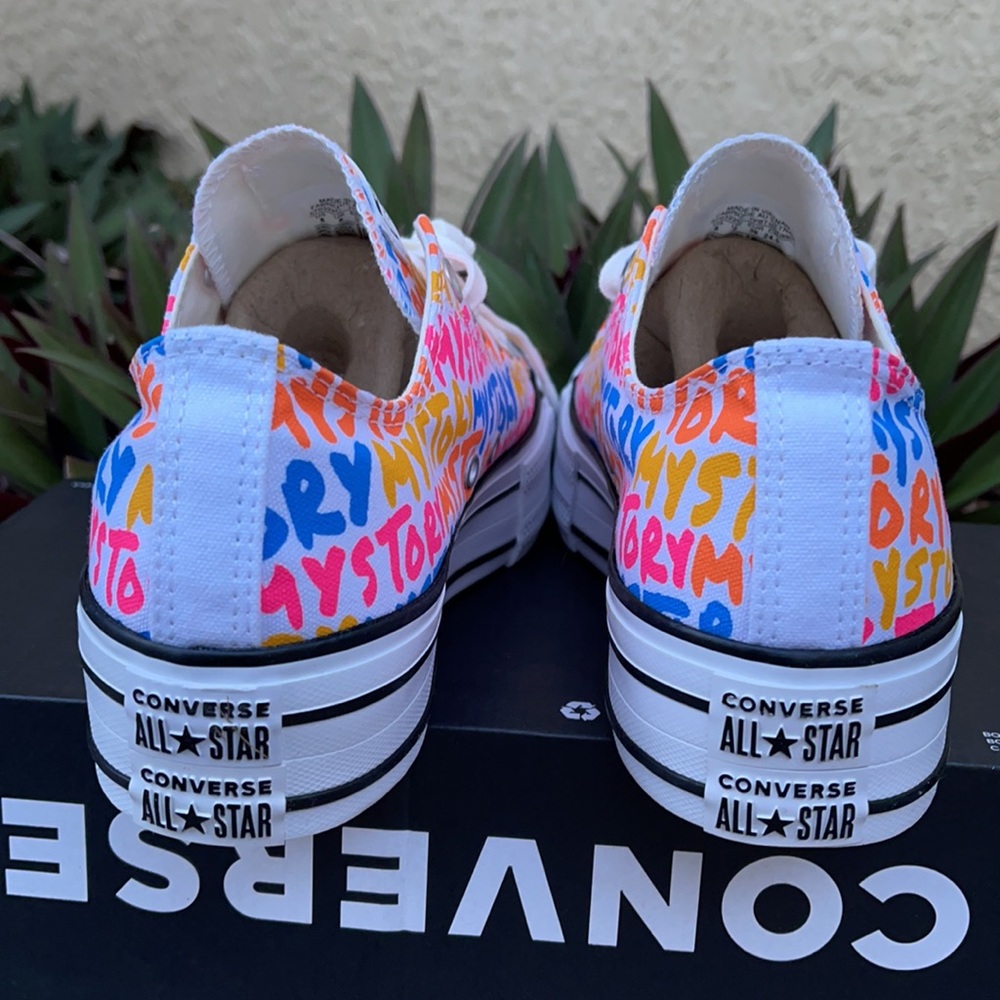 CONVERSE CTAS DOUBLE STACK LIFT OX PLATFORMS WMNS - Picture 15 of 16